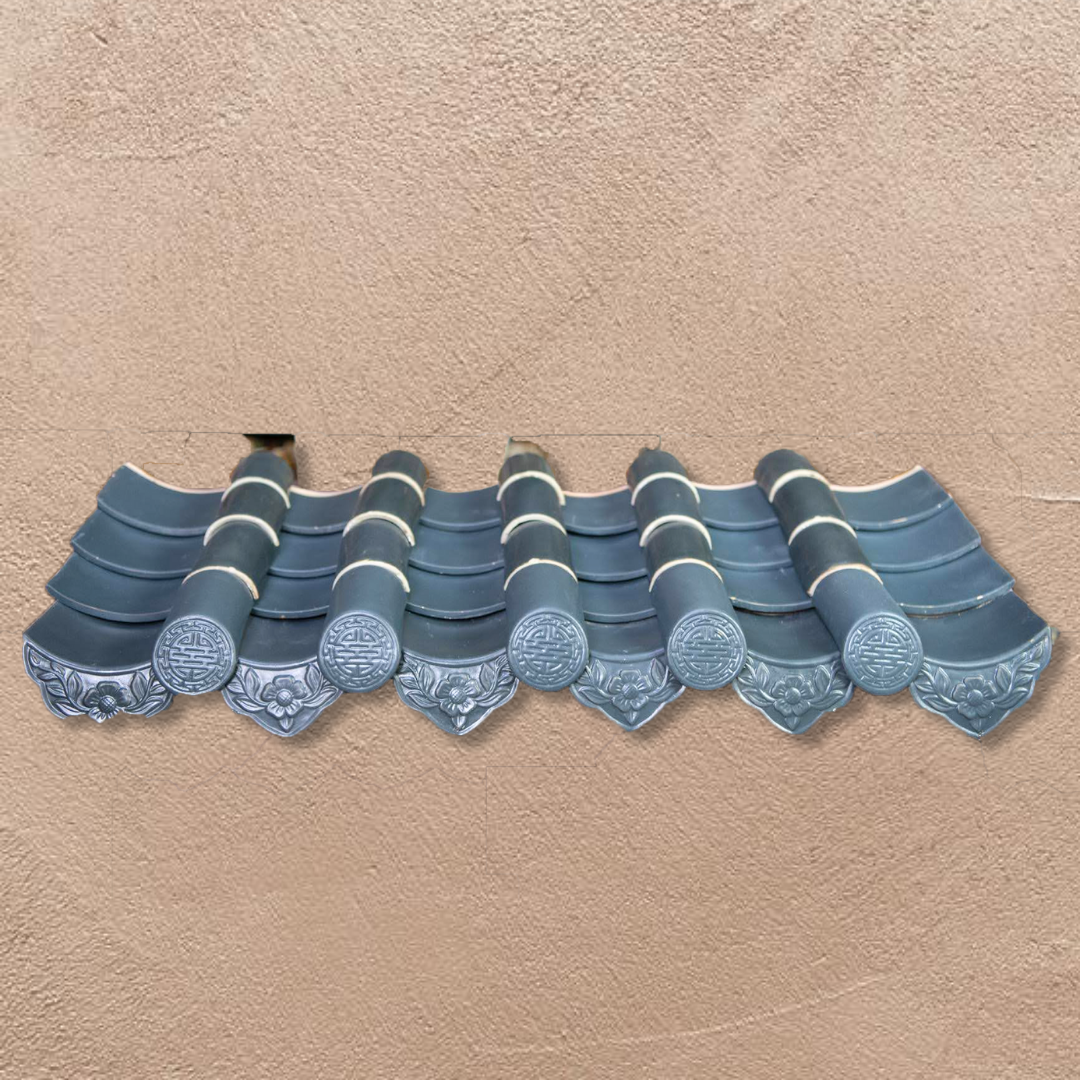 Ngói âm dương sen bông hổ phách 27